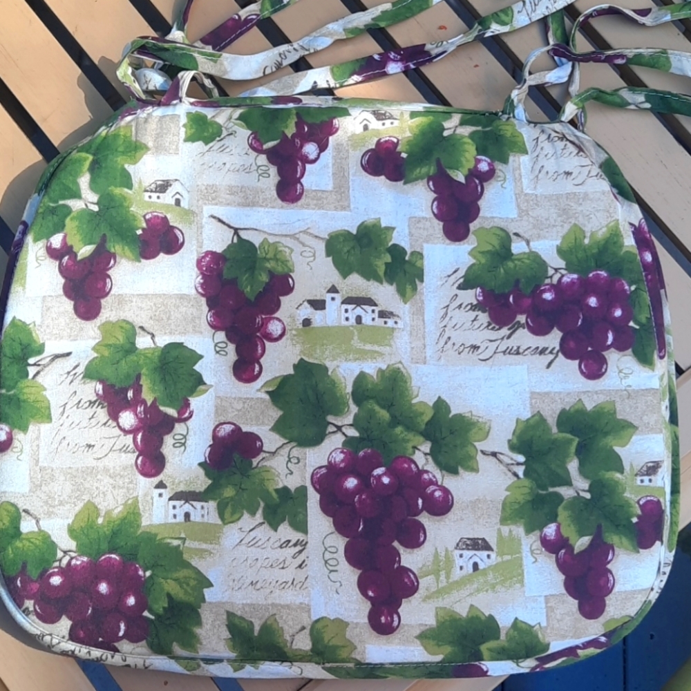 Grape seat cushions